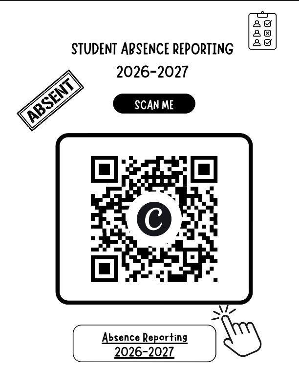 Scan the QR Code to access our Fremont Absence Reporting Form Featured Photo