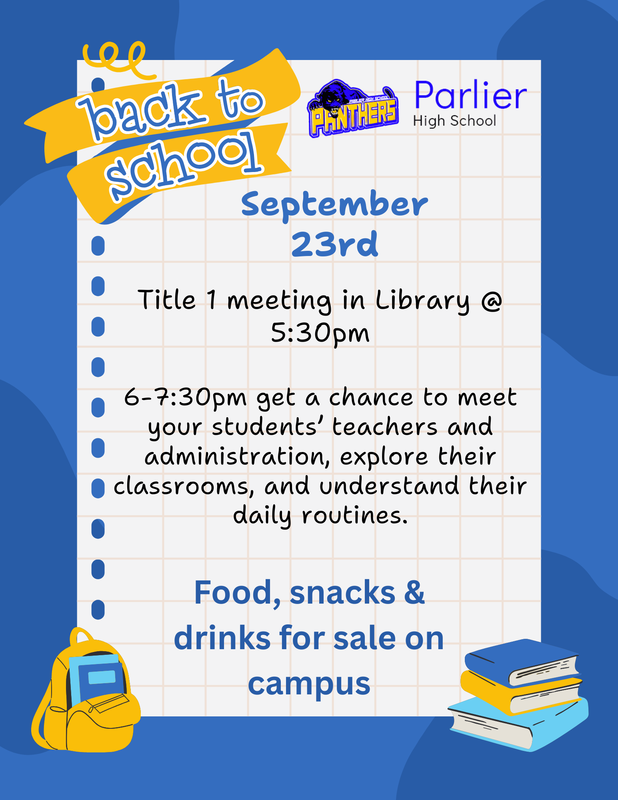 Back to School Flyer