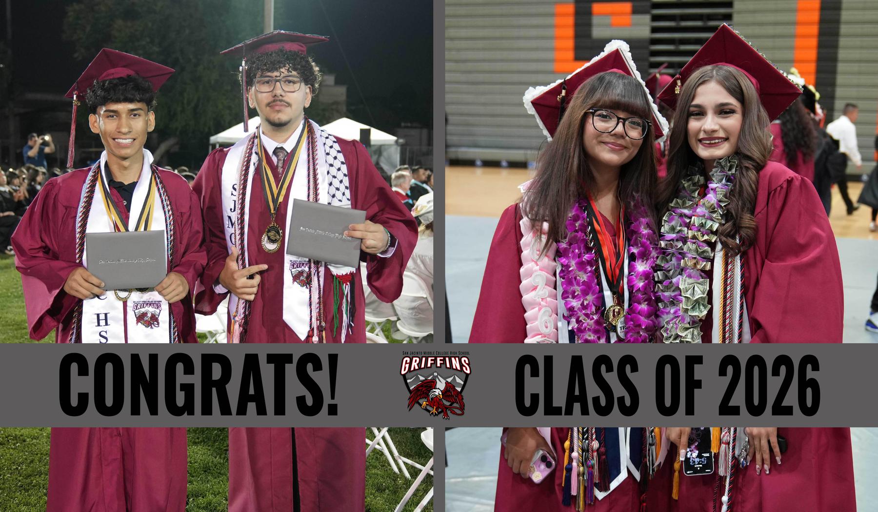 Congrats to SJMCHS Class of 2026