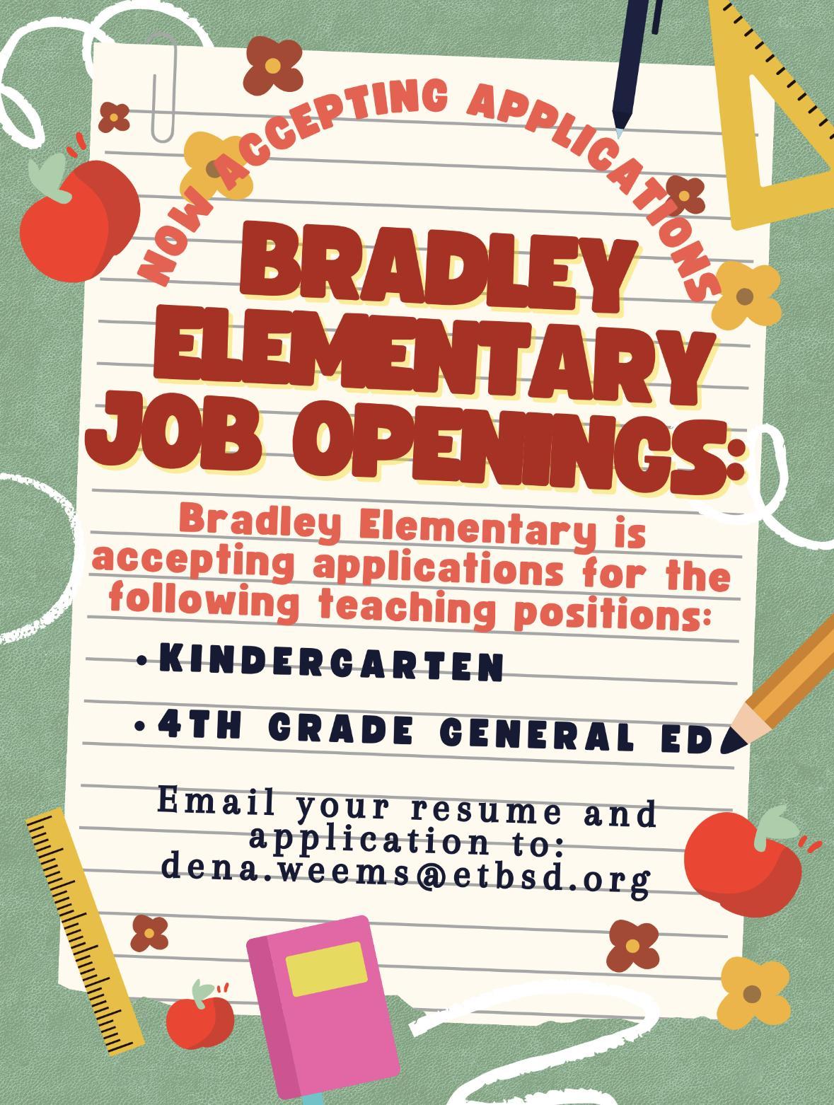 Elementary School Elementary School Bradley Schools