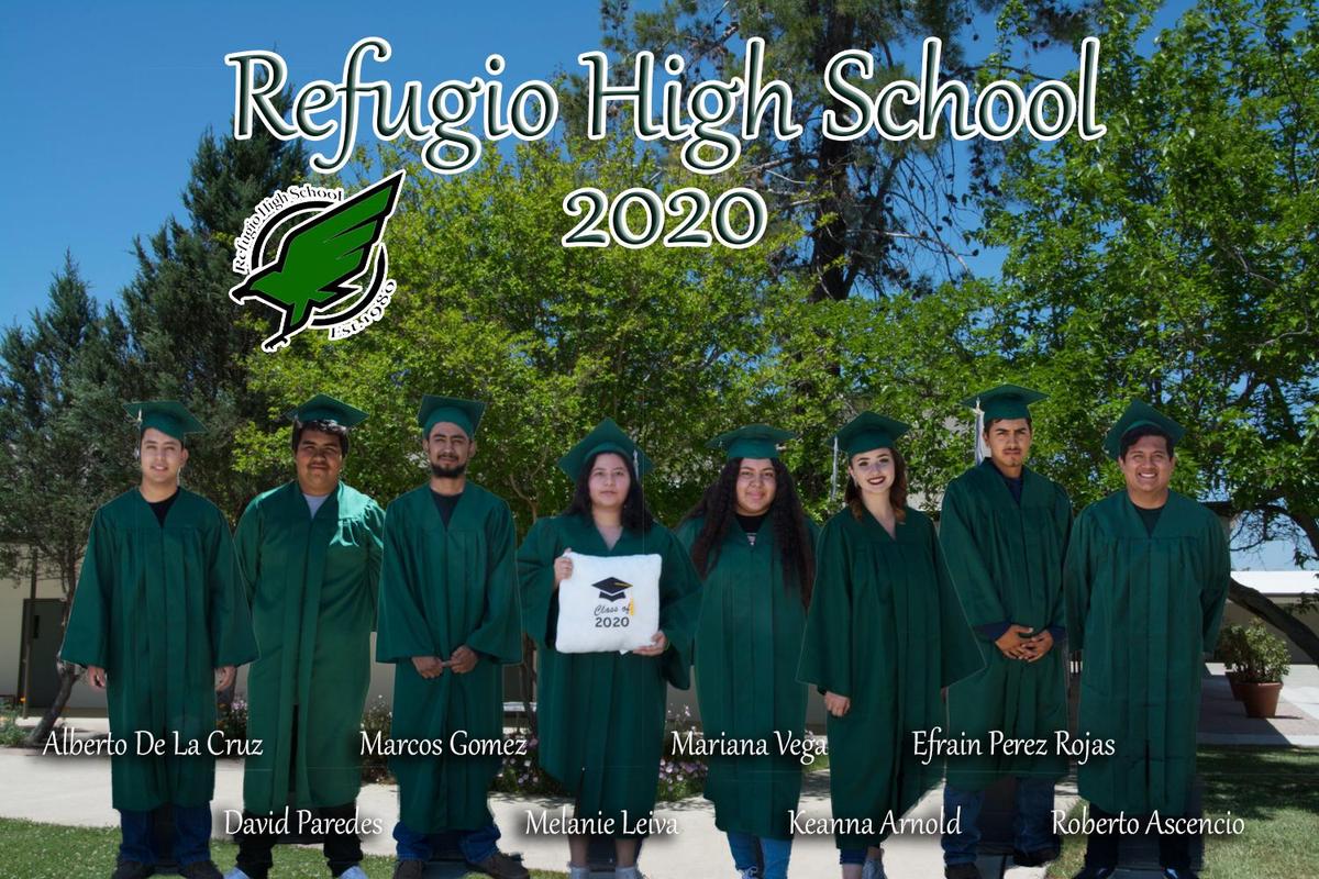 Congratulations Class of 2020!!!! 👨‍🎓💚🖤🦅 Refugio High School