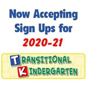 TK Pre-enrollment 2020/21