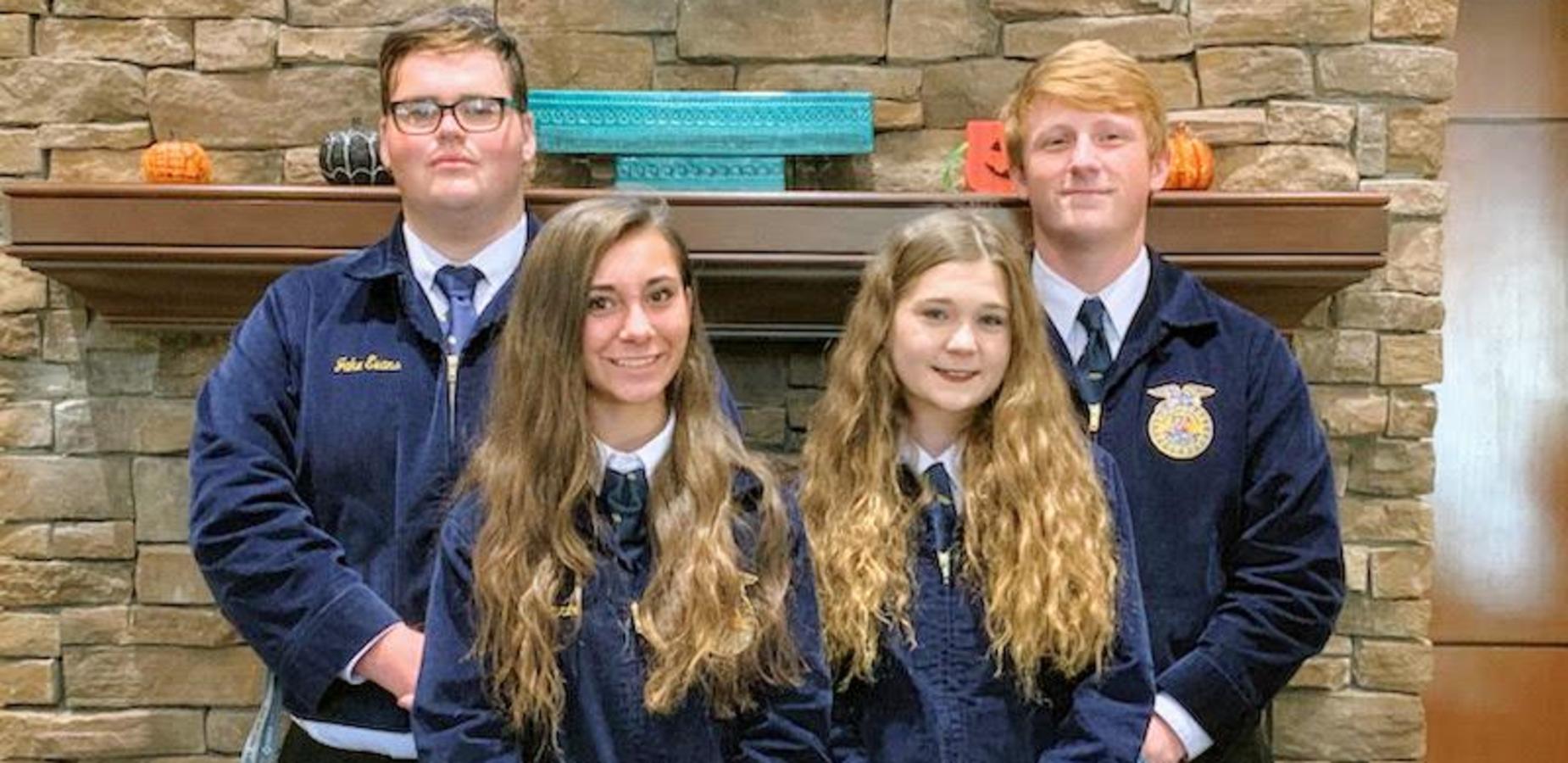 Tishomingo County FFA Members Compete at Nationals