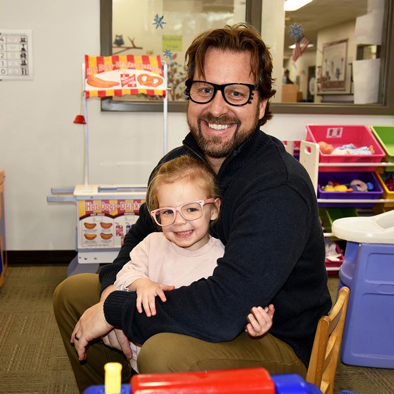ECFE Dad and Daughter