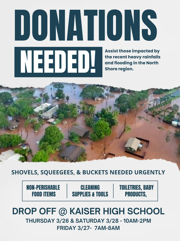Donation Drive Flyer