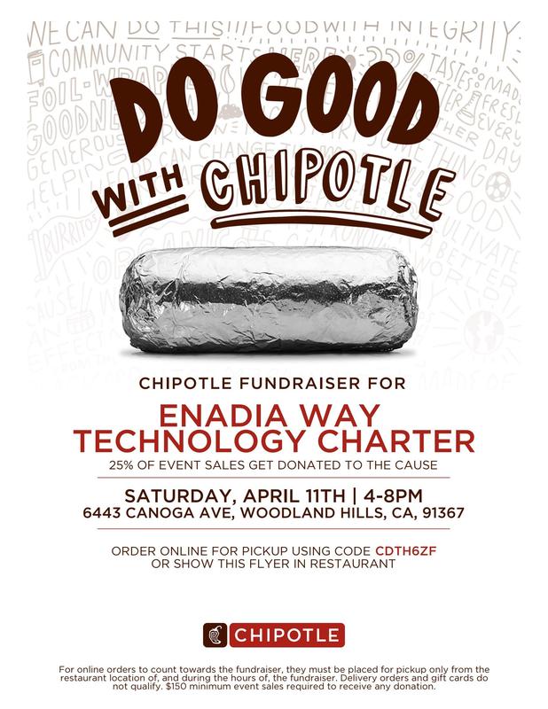 Chipotle Fundraiser 4/11 Featured Photo