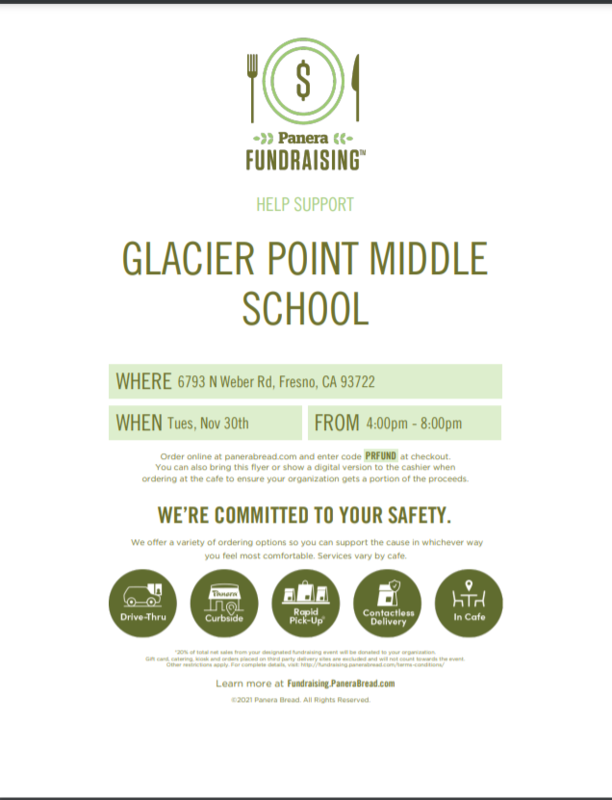 Panera Fundraiser