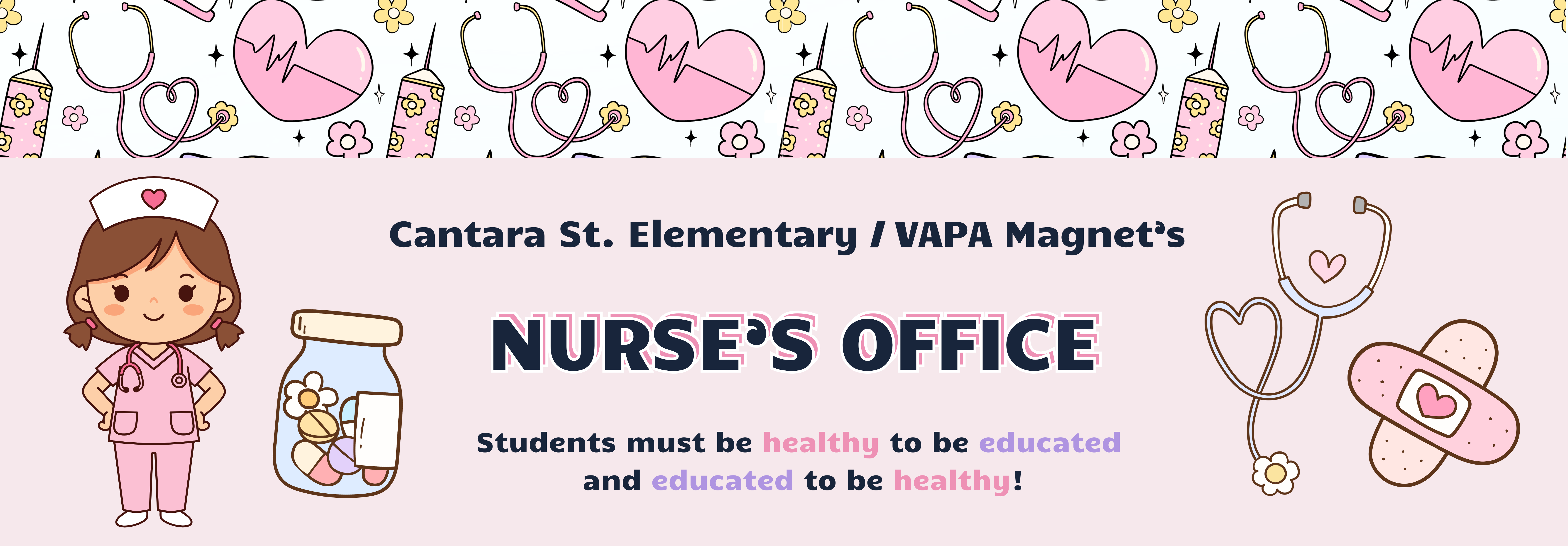 Nurse's Office Banner