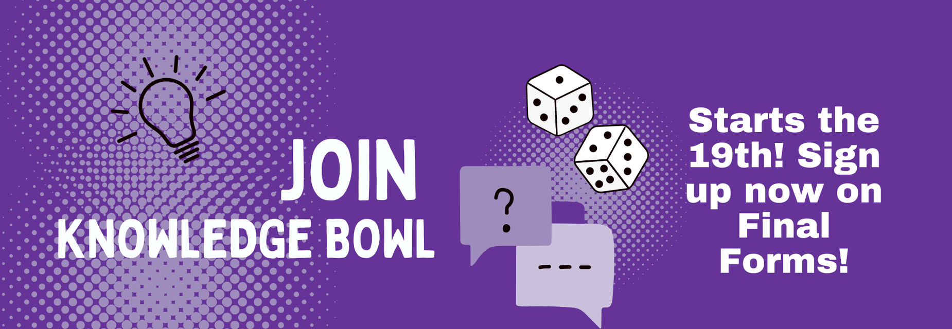 Knowledge Bowl Flyer