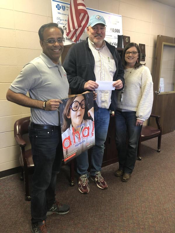 principal with Allen employees with check