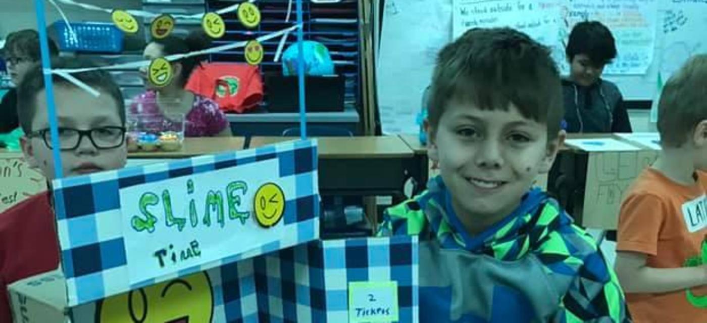 Free enterprise day! Dunaway 4th graders are aspiring entrepreneurs!