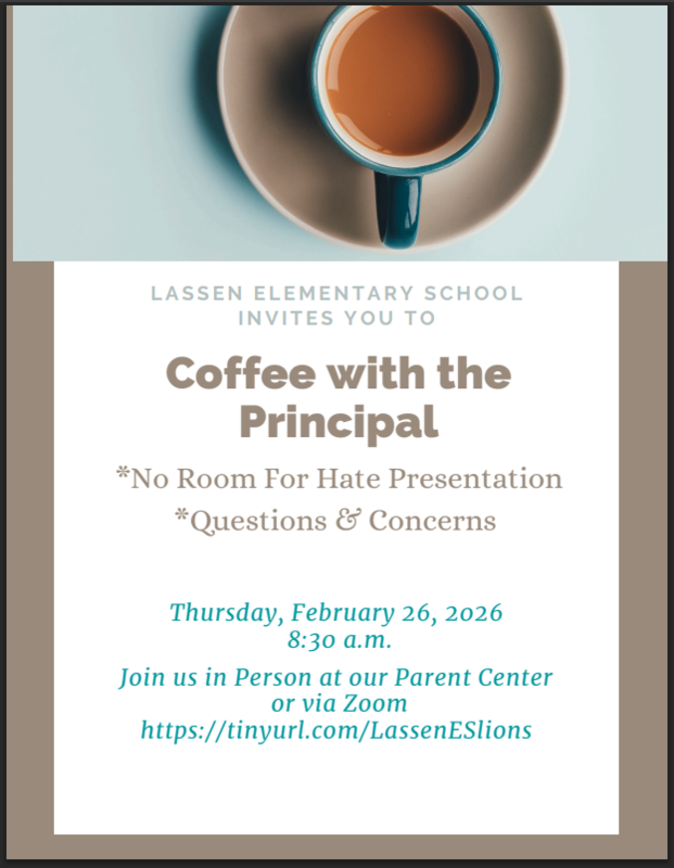 Coffee with the Principal