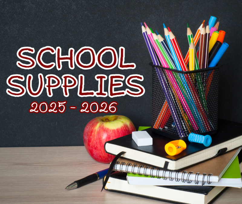 School Supplies 25-26