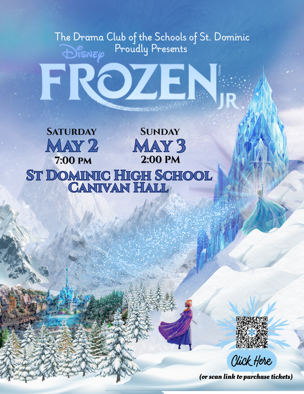 The Drama Club of the Schools of St. Dominic Proudly Presents Frozen Jr. Featured Photo