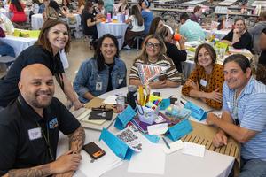 new teacher luncheon