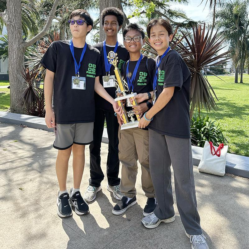 Math Field Day winners