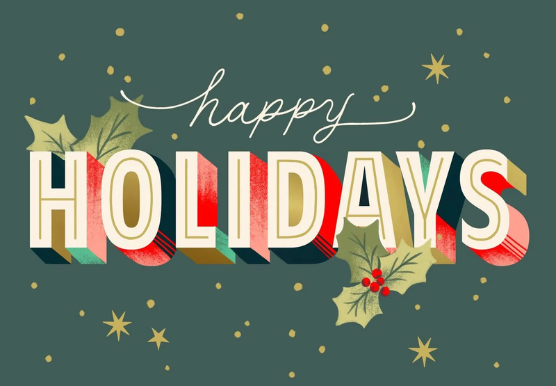Happy Holidays graphic