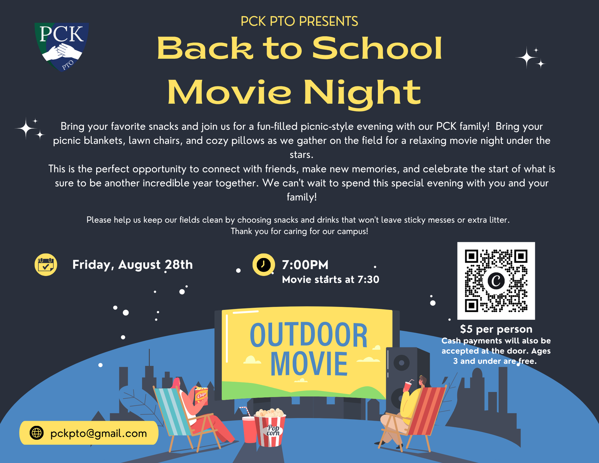 Back to School Movie Night