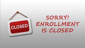 sorry closed