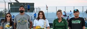Coaler cheerleader recognized on Senior Night