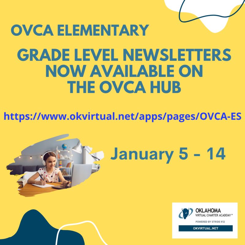 Elementary Grade Level Newsletters Now Available for January 5 14