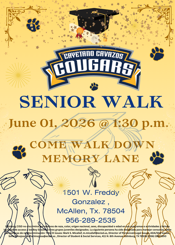 Senior Walk June 1, 2026