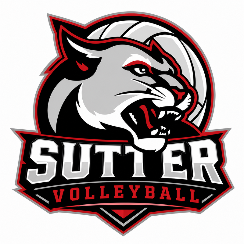 Sutter Volleyball Logo