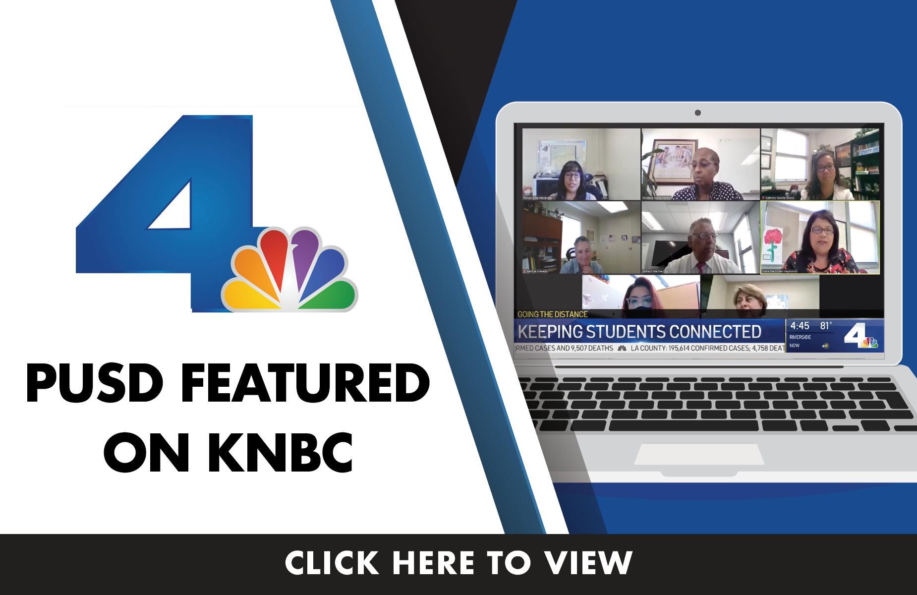 PUSD Featured on KNBC