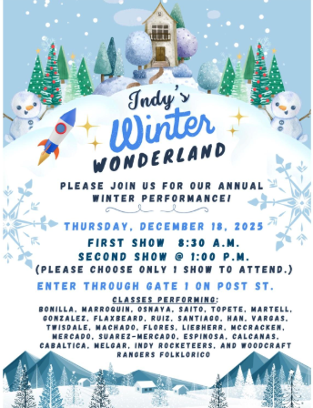 please join us for our annual winter performance