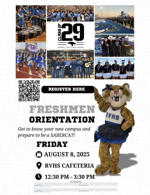 Freshmen Orientation Flyer