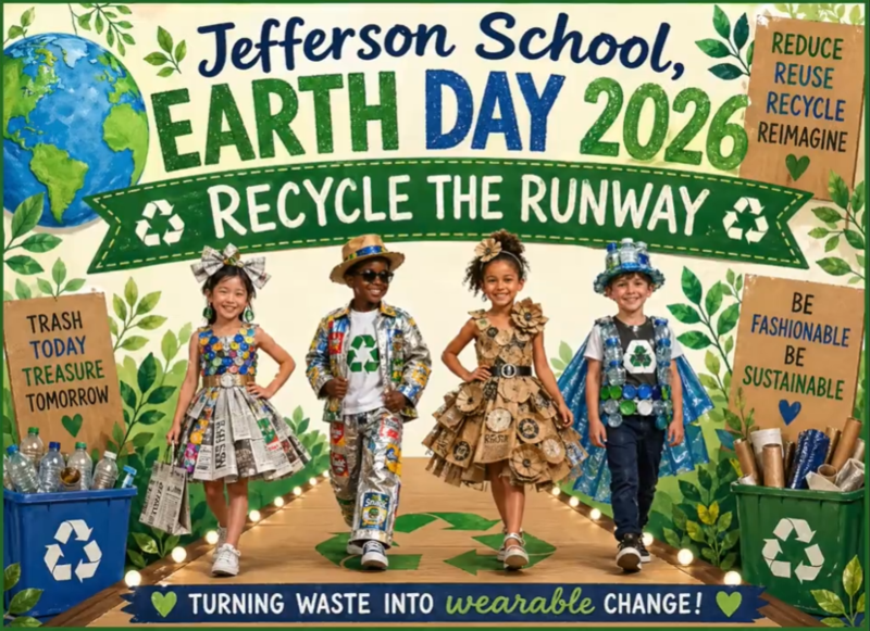 Earth Day 2026 Recycle The Runway at the Jefferson School