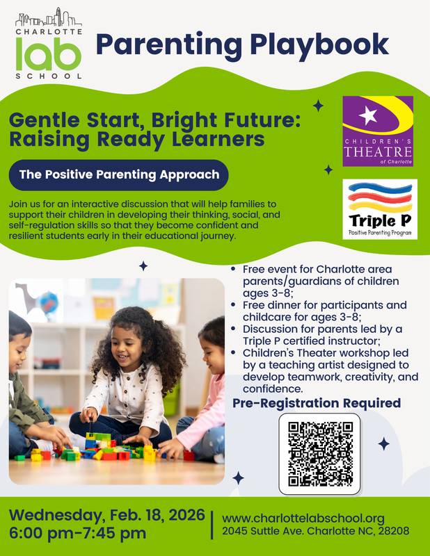 parenting playbook flyer