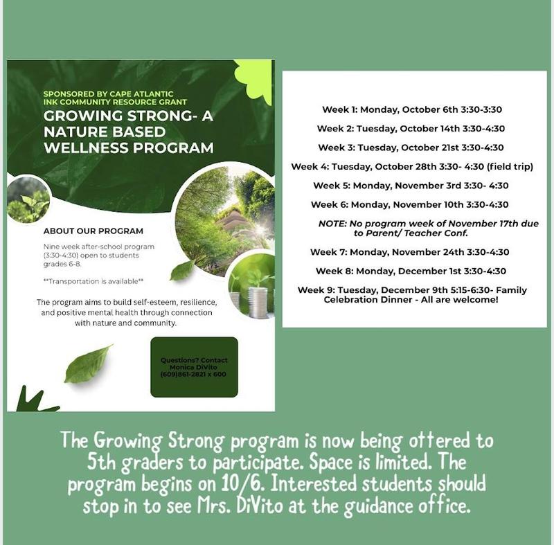 Growing Strong for 5th graders