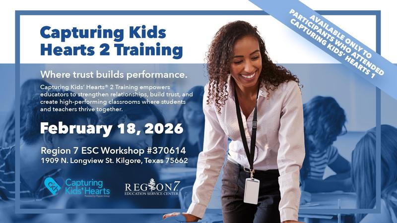 Capturing Kids' Hearts workshop graphic