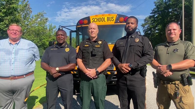 LCSD/Local Law Enforcement Officials Promoting Back-to-School Safety Efforts