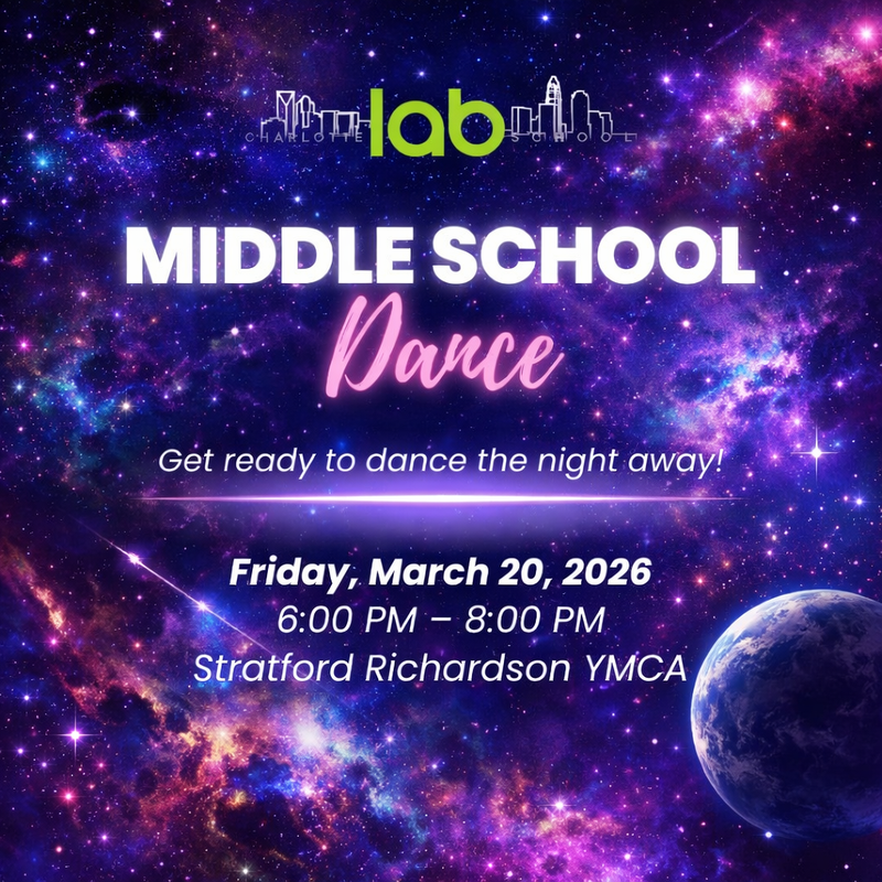 Lab Middle School Dance - Friday, March 20 at 6pm Featured Photo