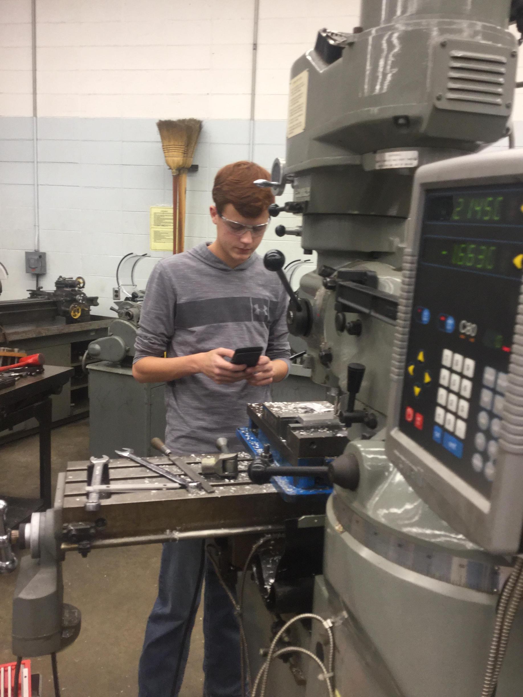 Machine Tool Technology Students Mayfield/Graves County ATC