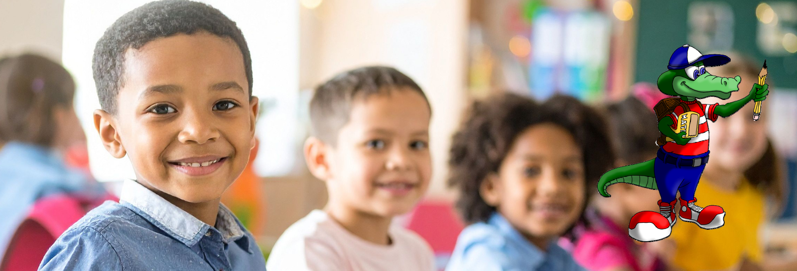 Allison Homepage web banner - image for web, students in a classroom setting