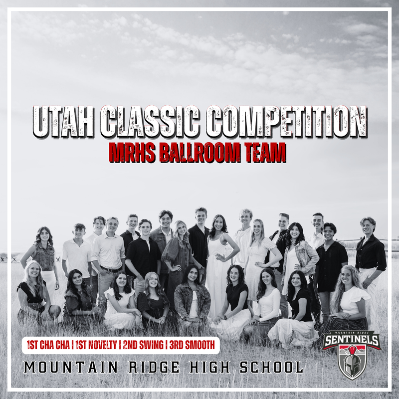 MRHS Ballroom Team at Utah Classic Competition