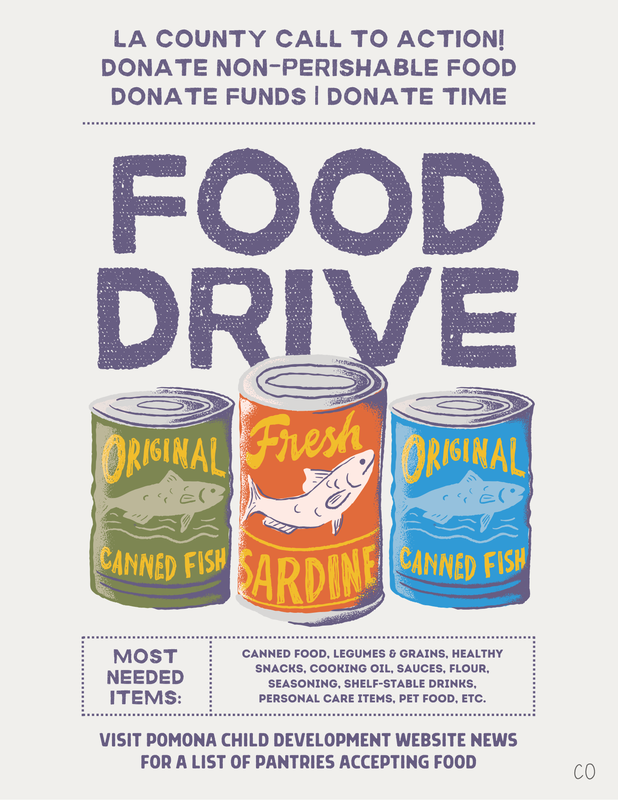 food drive flyer
