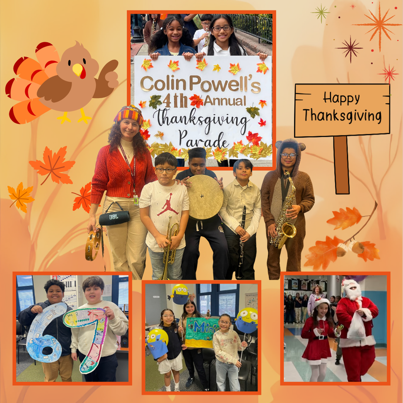 Showing off STEM skills at the Colin Powell School