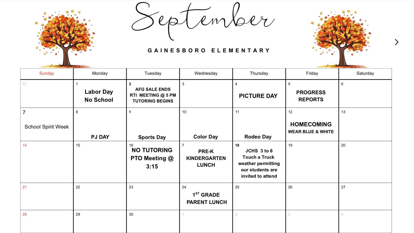 See What's Happening at Gainesboro Elementary... Image