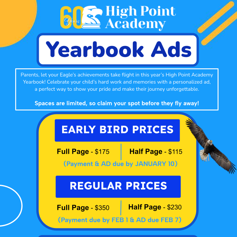 Place your yearbook ad today!