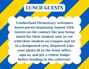 how to check in for lunch time