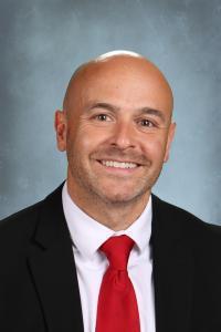 Ryan Bellamy, principal at Fairfield HS.