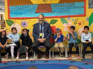 Rabbi Bram talking about his experiences in the Air fForce.