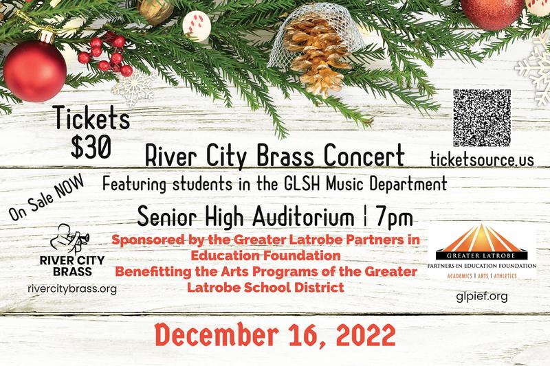 River City Brass to perform alongside GLSH music students December 16 at 7pm Featured Photo