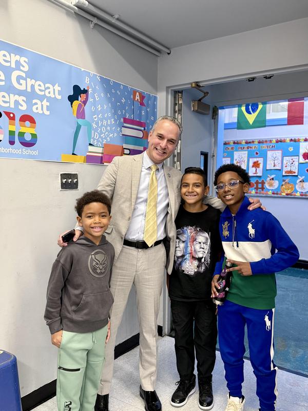 Superintendent and Student Council