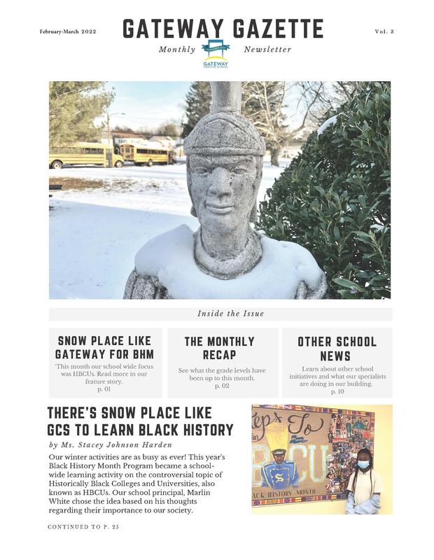 Gateway Gazette February-March 2022 Edition Featured Photo