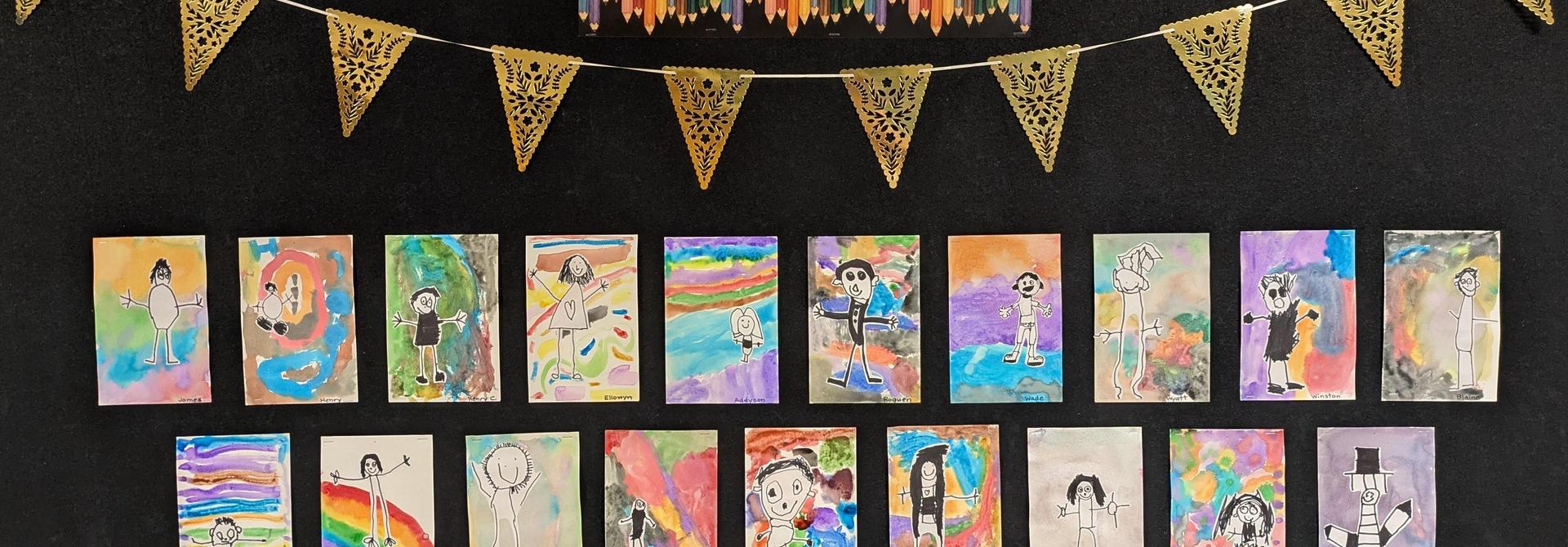 kinder bulletin board